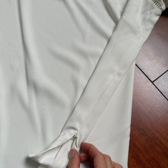 NWT Talbots White 3/4 sleeve blouse size 3X - Picture 5 of 8